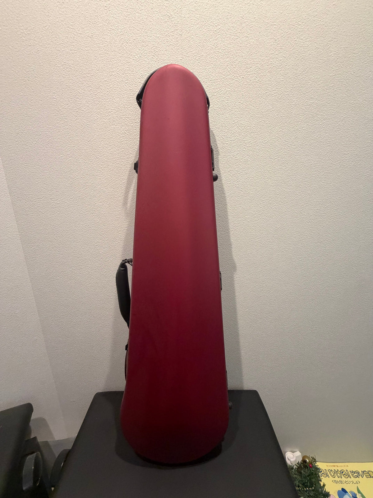 バイオリンケース：カーボンマック CFV-2S B品 サテン ワインレッド