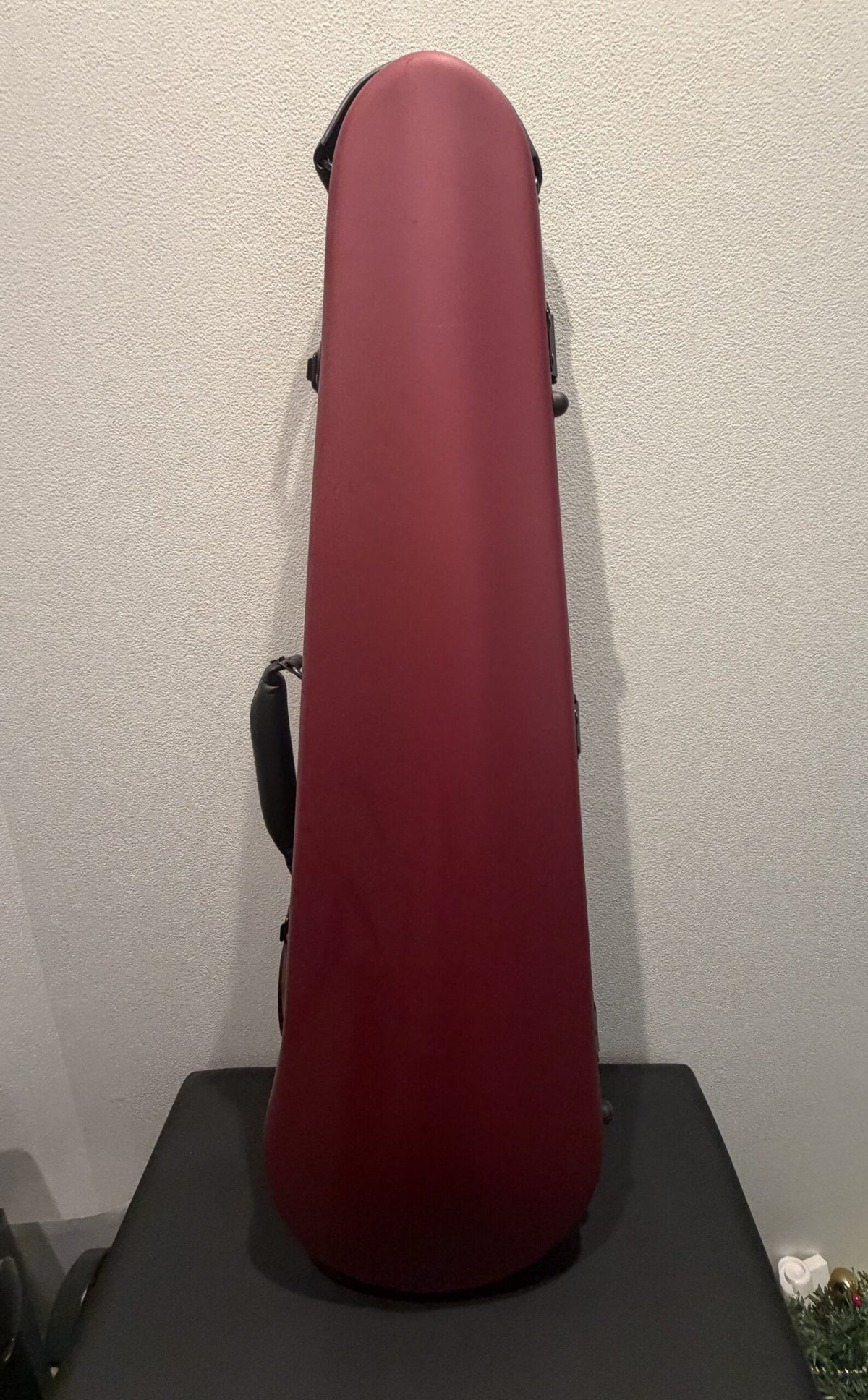 バイオリンケース：カーボンマック CFV-2S B品 サテン ワインレッド
