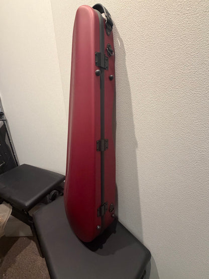 バイオリンケース：カーボンマック CFV-2S B品 サテン ワインレッド